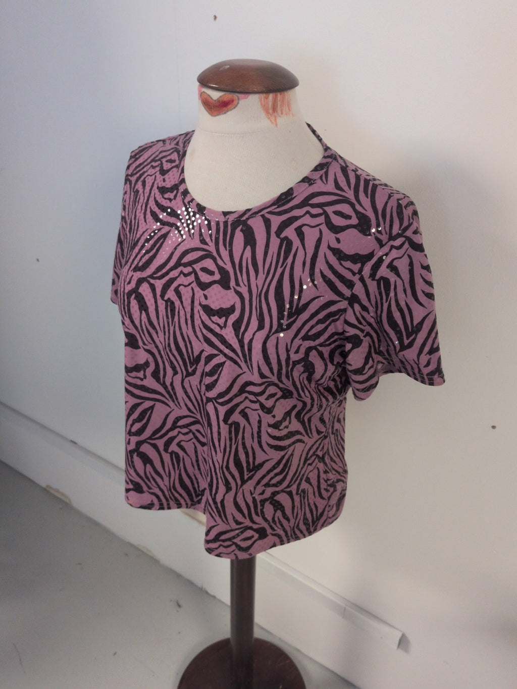 Berkertex 16 Two Toned Purple Short Sleeve T-shirt