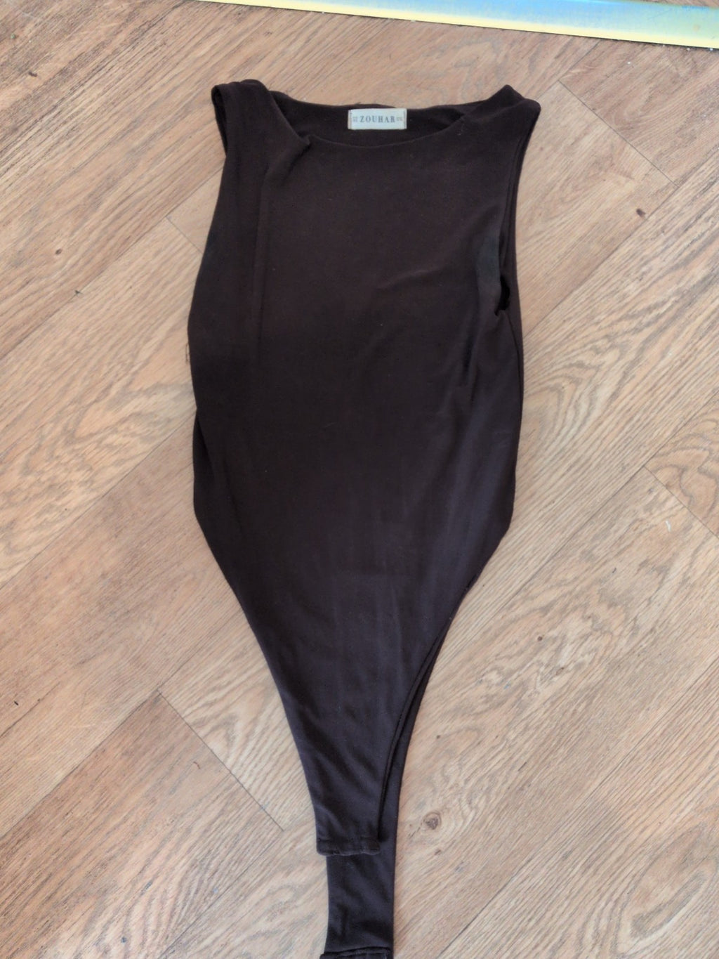 Zouhar Xs Deep Purple Sleeveless Bodysuit