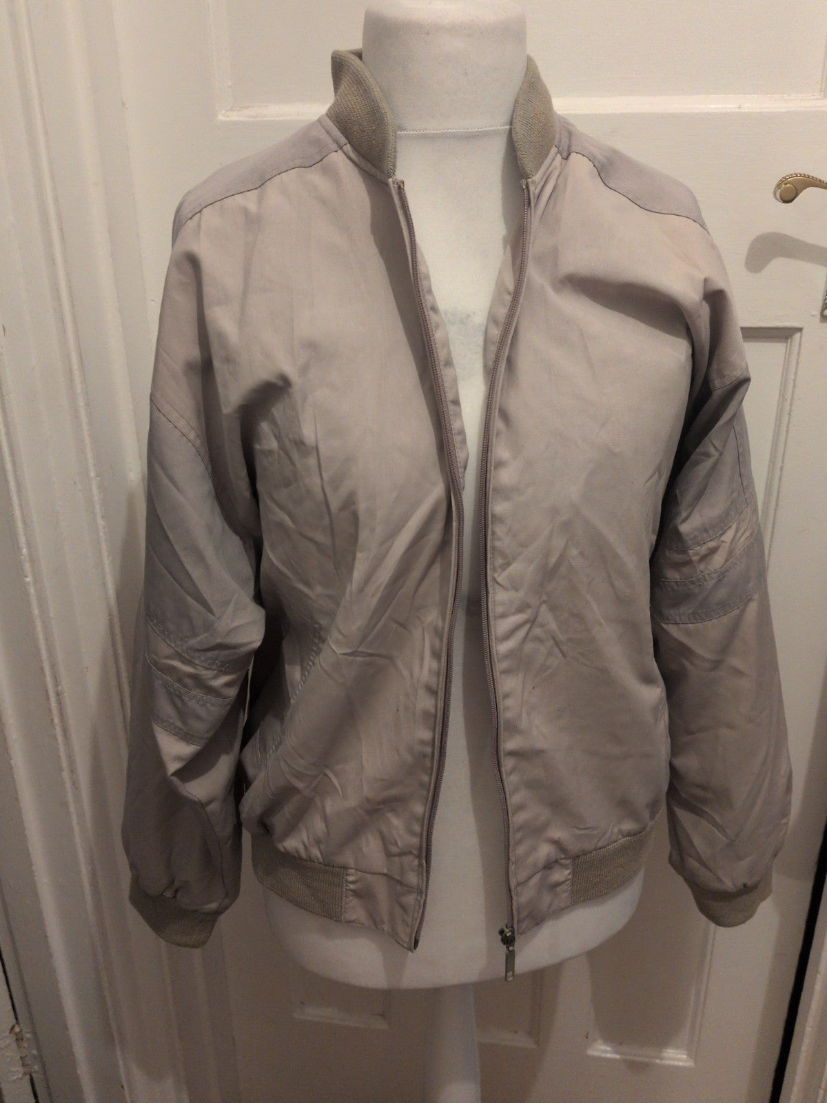 C&A Medium Grey Lined Full Zip Jacket