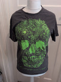 Next Medium Dark Grey And Green Short Sleeve Print T-shirt