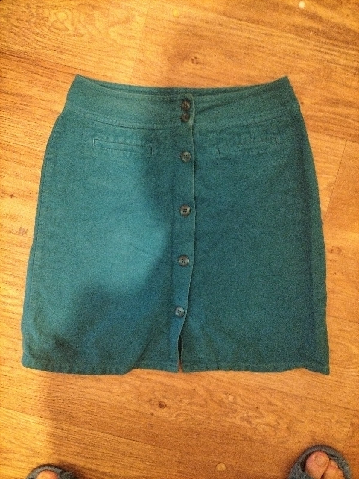 Ladies Next 10 Teal Skirt