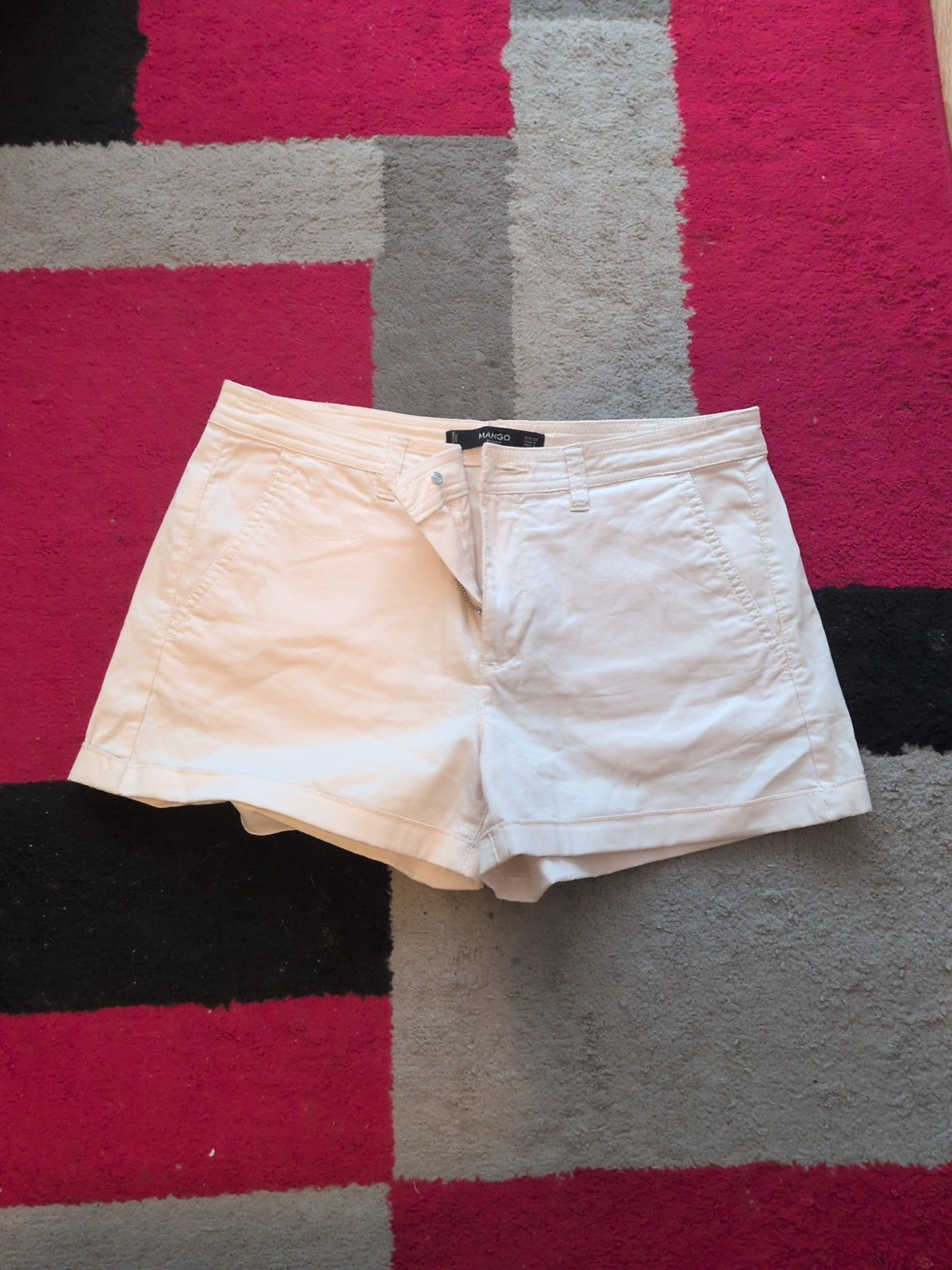 Ladies Mango Size 10 Pale Pink Hot Pants