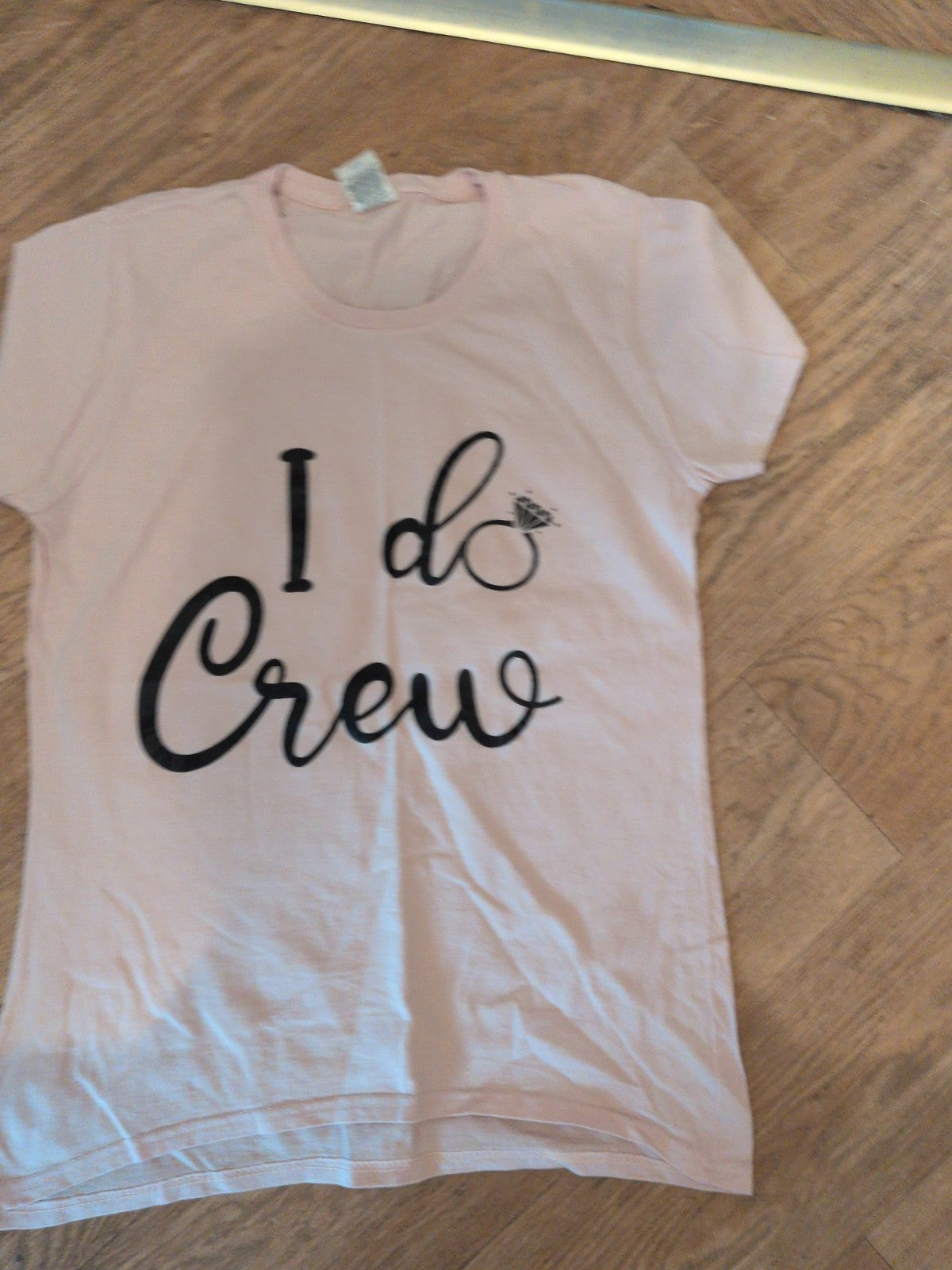 Fruit Of The Loom Medium Pale Pink Print Short Sleeve T-shirt