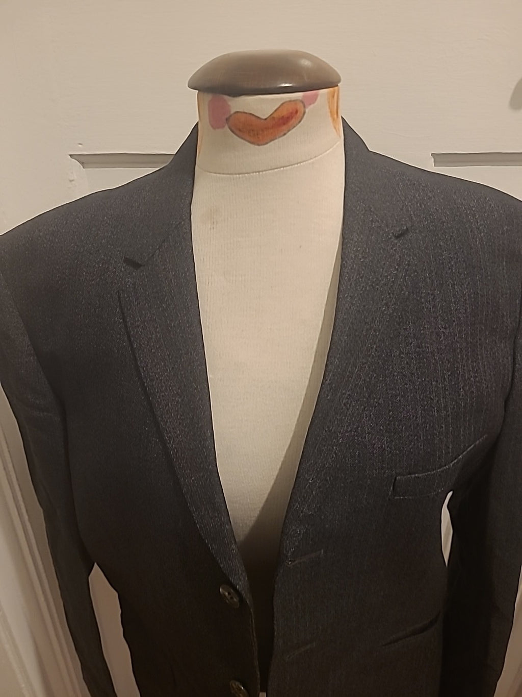 Mens Burton Size XL Tailored Navy Lined Blazer
