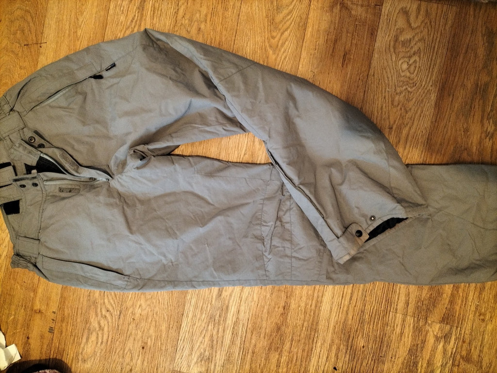 Mens Cross Size Large Grey Lined Weatherproof Trousers