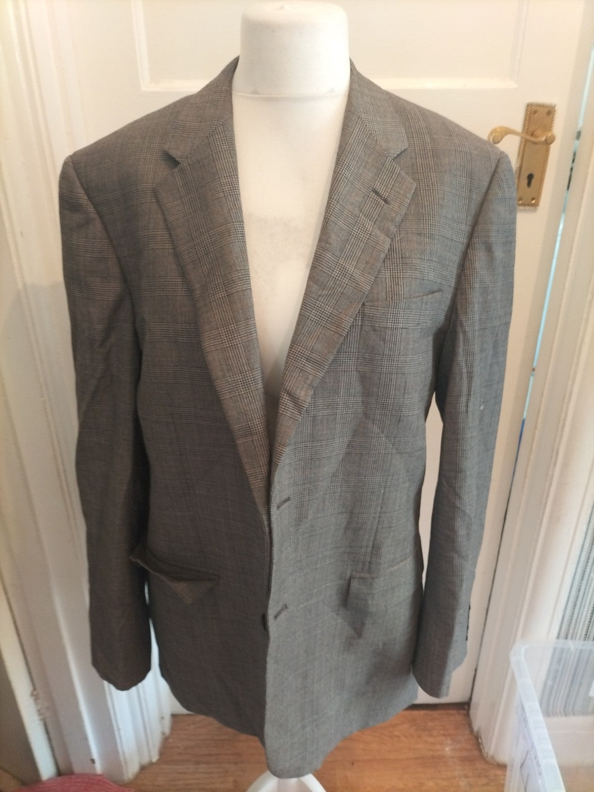 Collezione Marks And Spencer 44 Charcoal Mix Suit Jacket