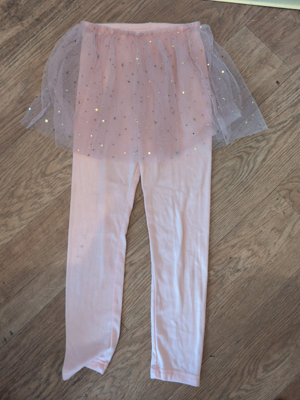 9-10 Years Pink Tutu Leggings