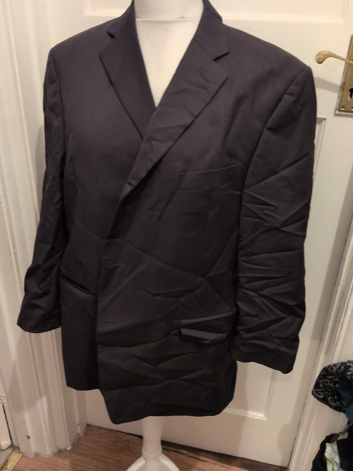 Marks And Spencer 46M Pinstripe Suit Jacket