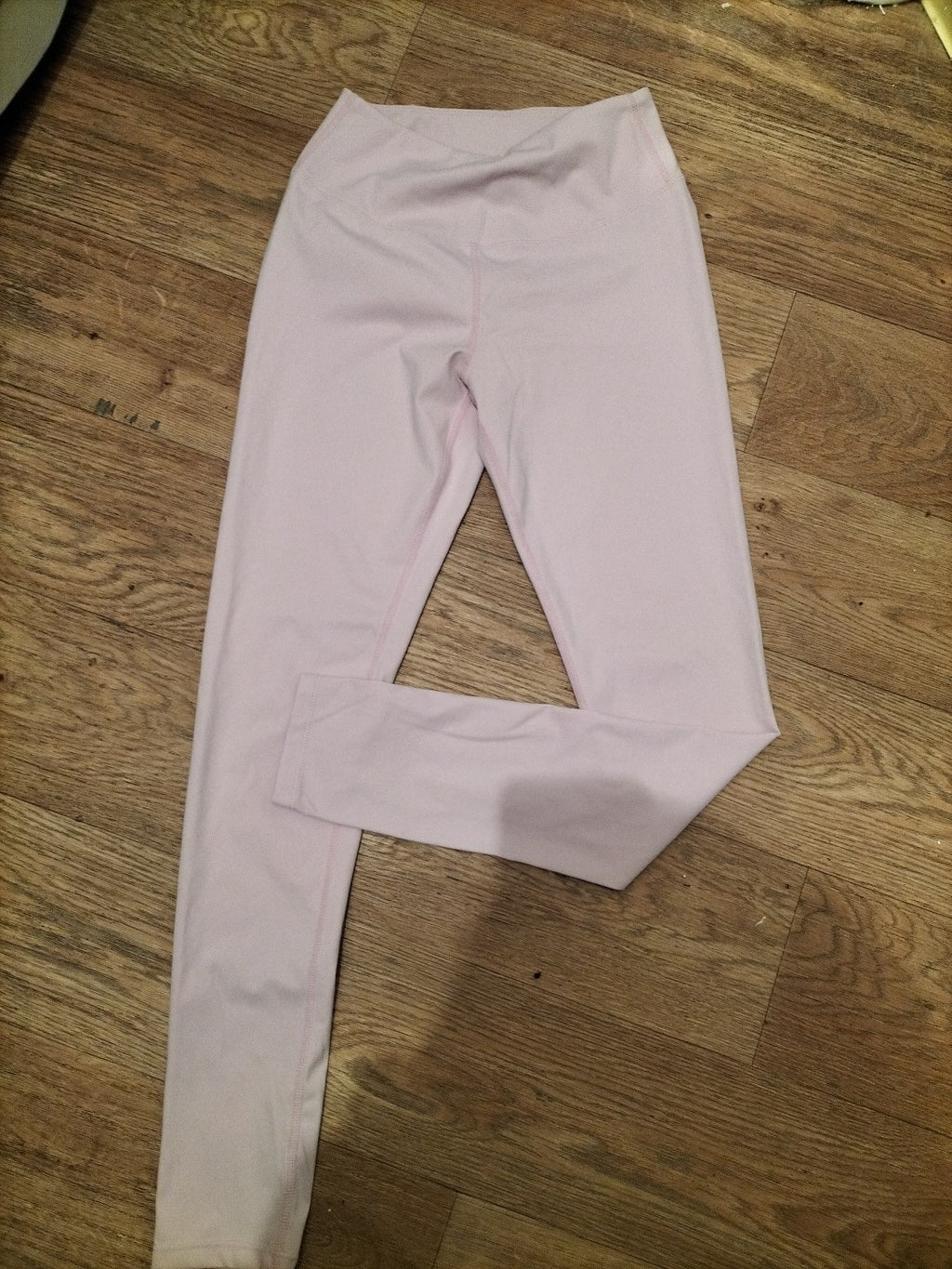 Ladies Size M Pink Compression Leggings