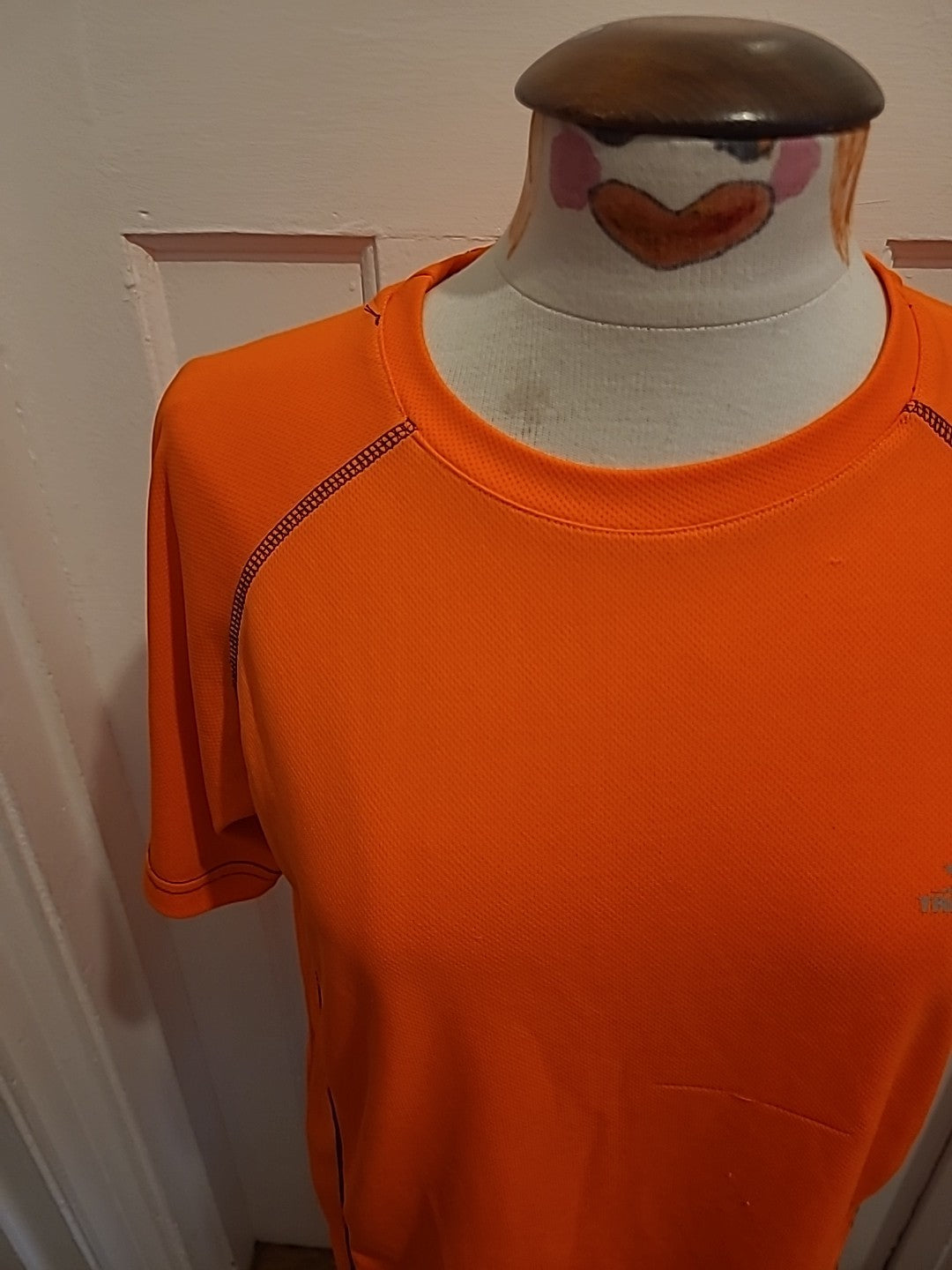Mens Trespass Size Small Bright Orange Tshirt