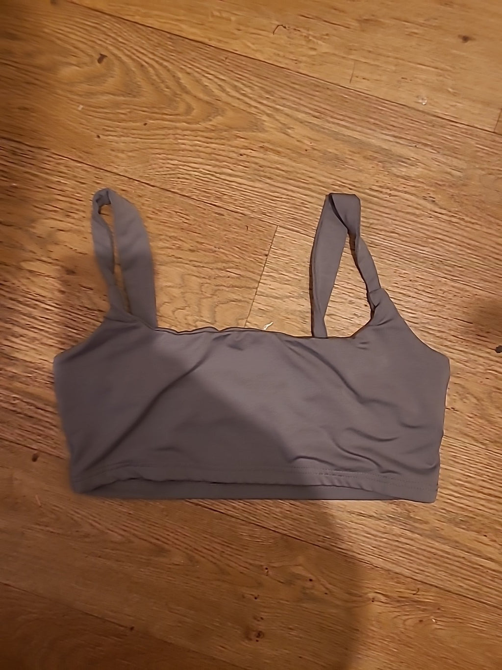 Ladies Shein Size Large Grey Boob Tube Top