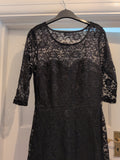 New Look 12 Lace Lined Half Sleeve Dress