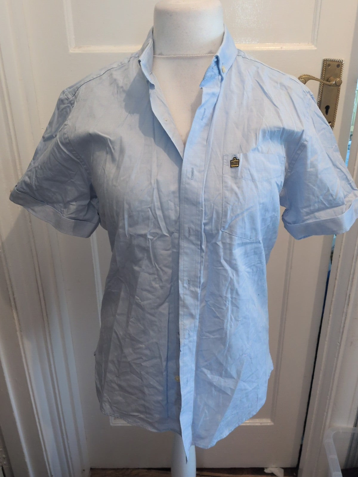 Admiral Medium Blue Short Sleeve Shirt