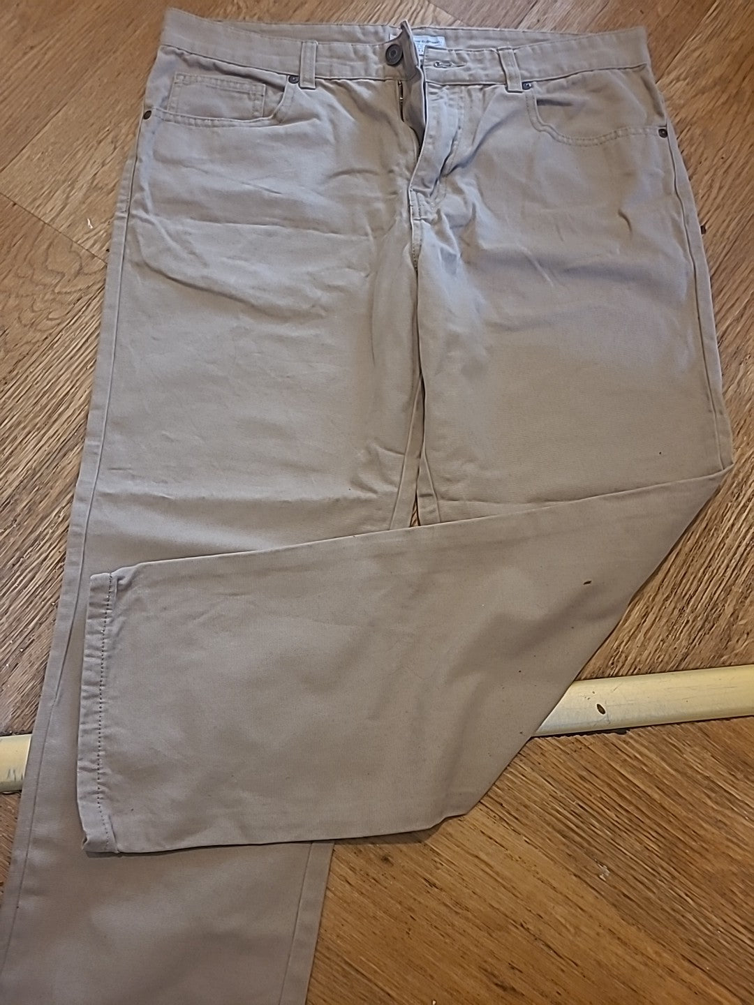 Mens Tu Size 34x30 Beige Jeans