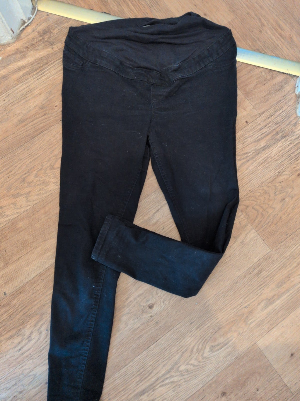 New Look Kind Maternity "Emilee" 14 Black Over Bump Jegging