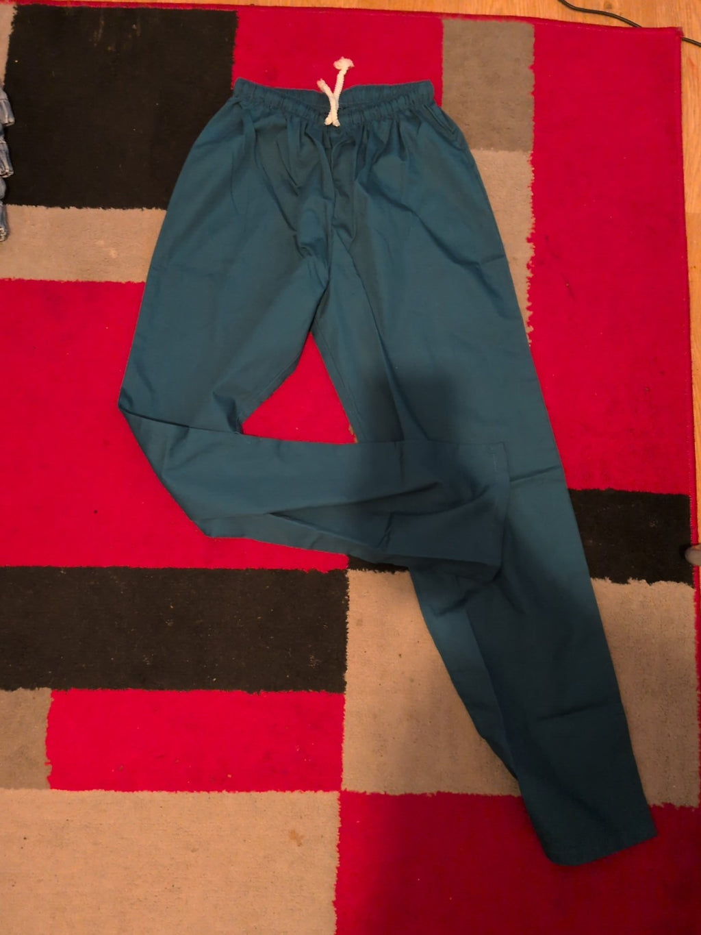 Ladies Alexandra Size 1 Teal Elasticated Trousers