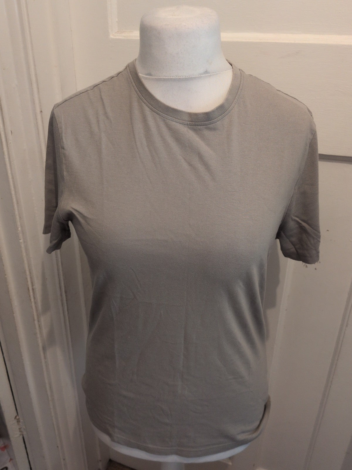 TU Man Small Regular Fit Pale Sage T-shirt Short Sleeve