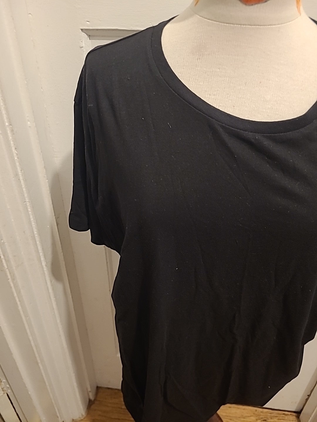 Mens Primark Size 2xl Reg Fit Black Short Sleeved Tshirt