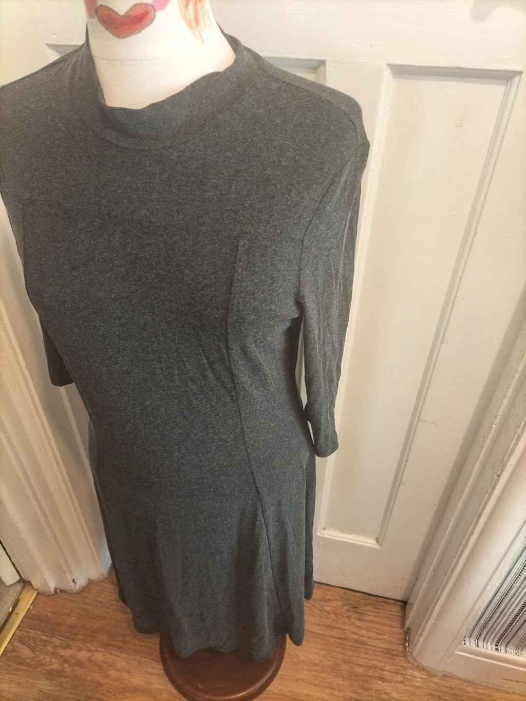 Ladies Peacocks Dress Size 12 Grey