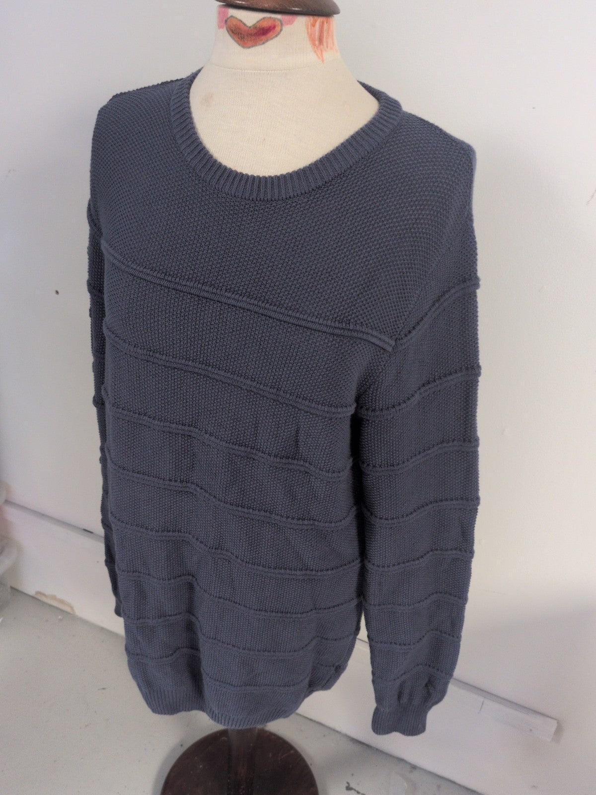Cotton Traders Medium Navy Pullover Jumper