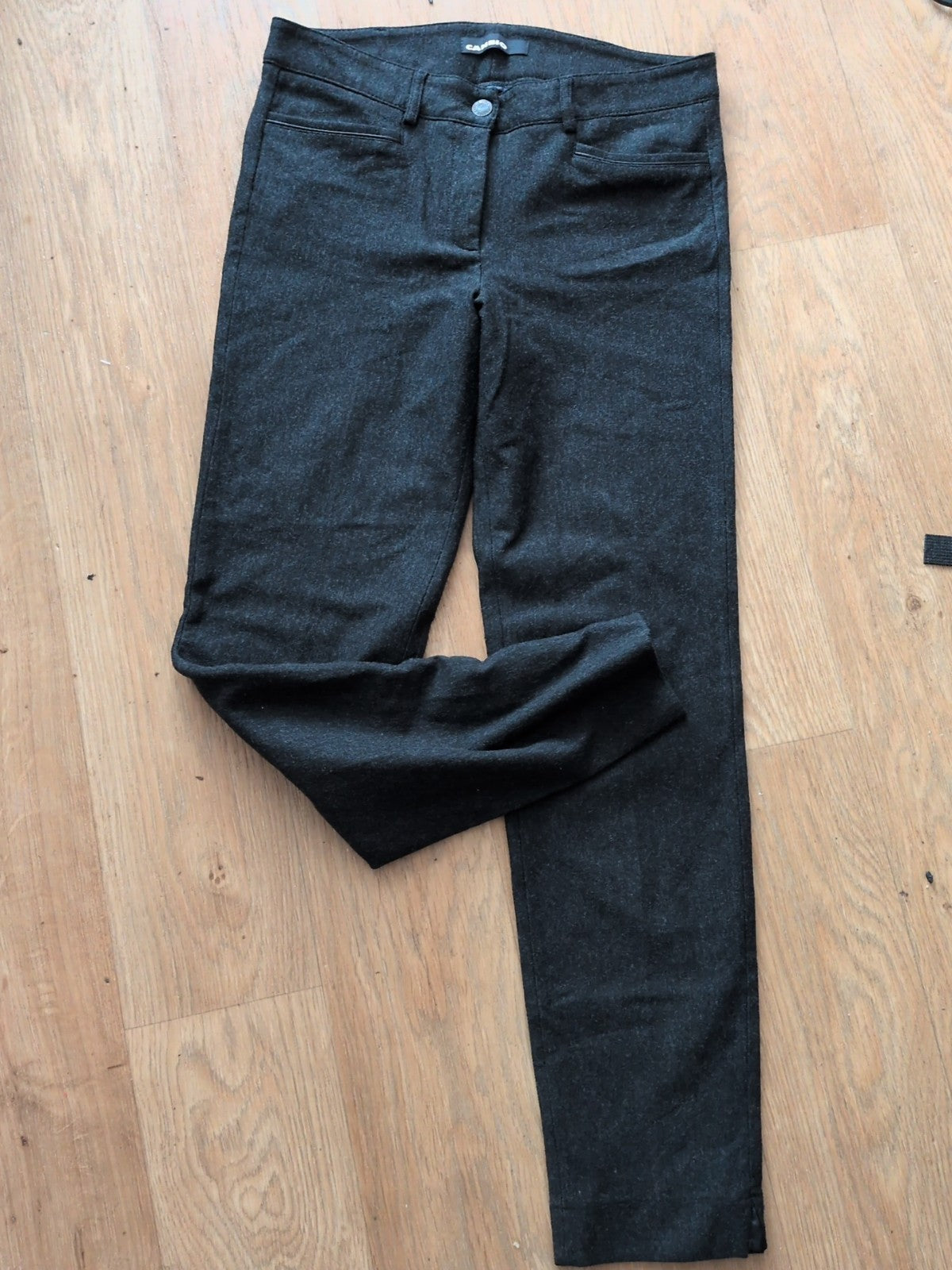 Ladies Cambio Size Medium Grey Trousers