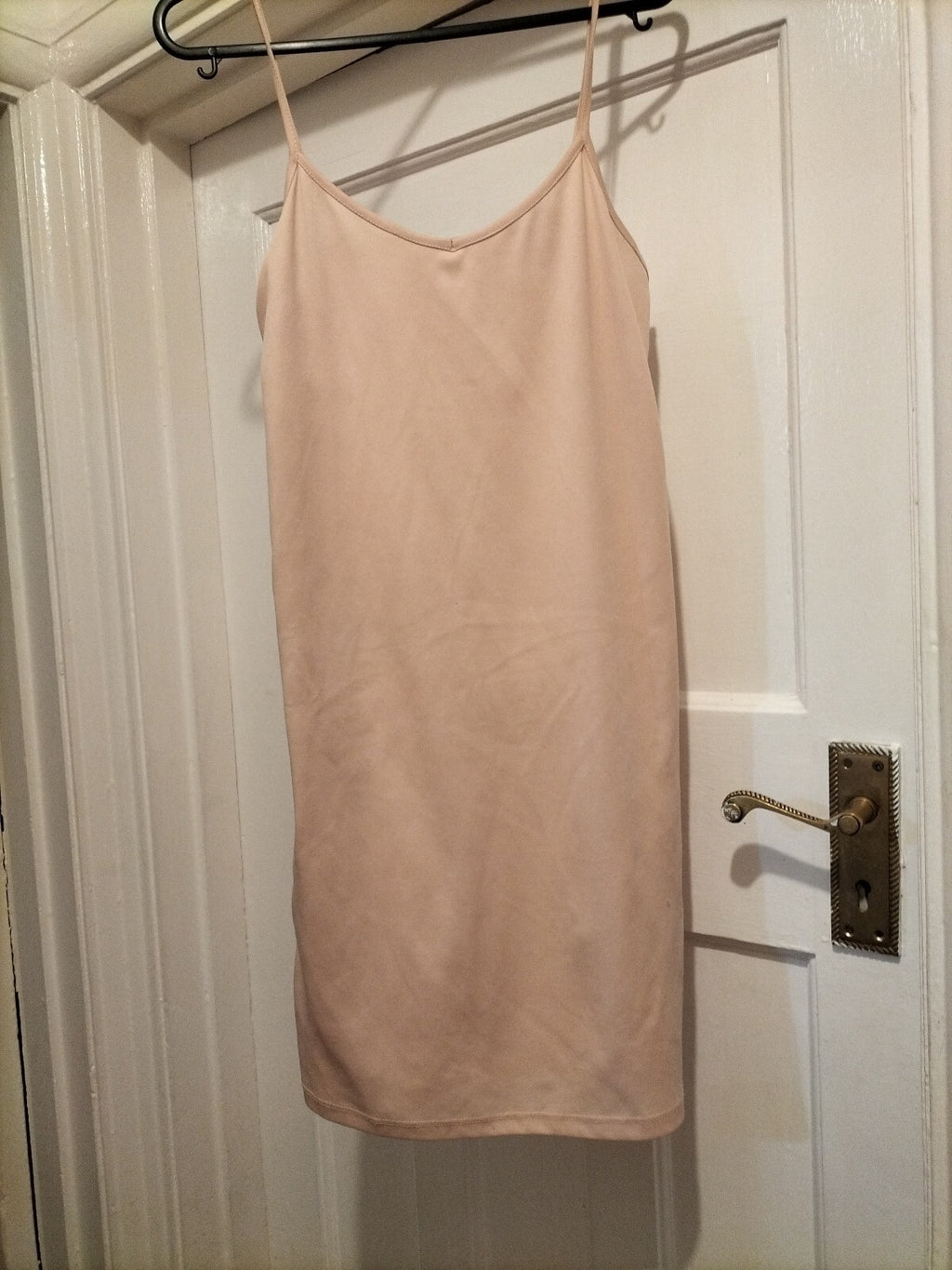 Ladies New Look Size 6 Beige Strappy Top