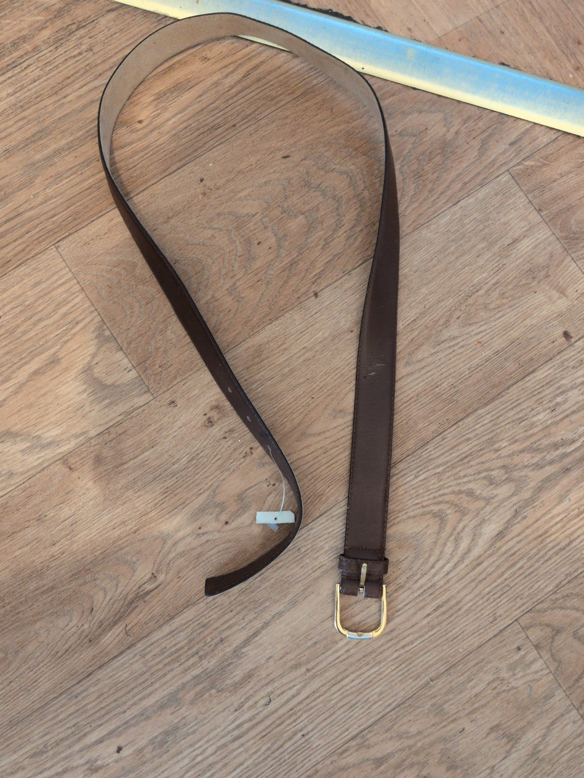 Allander Genuine Leather Brown Belt