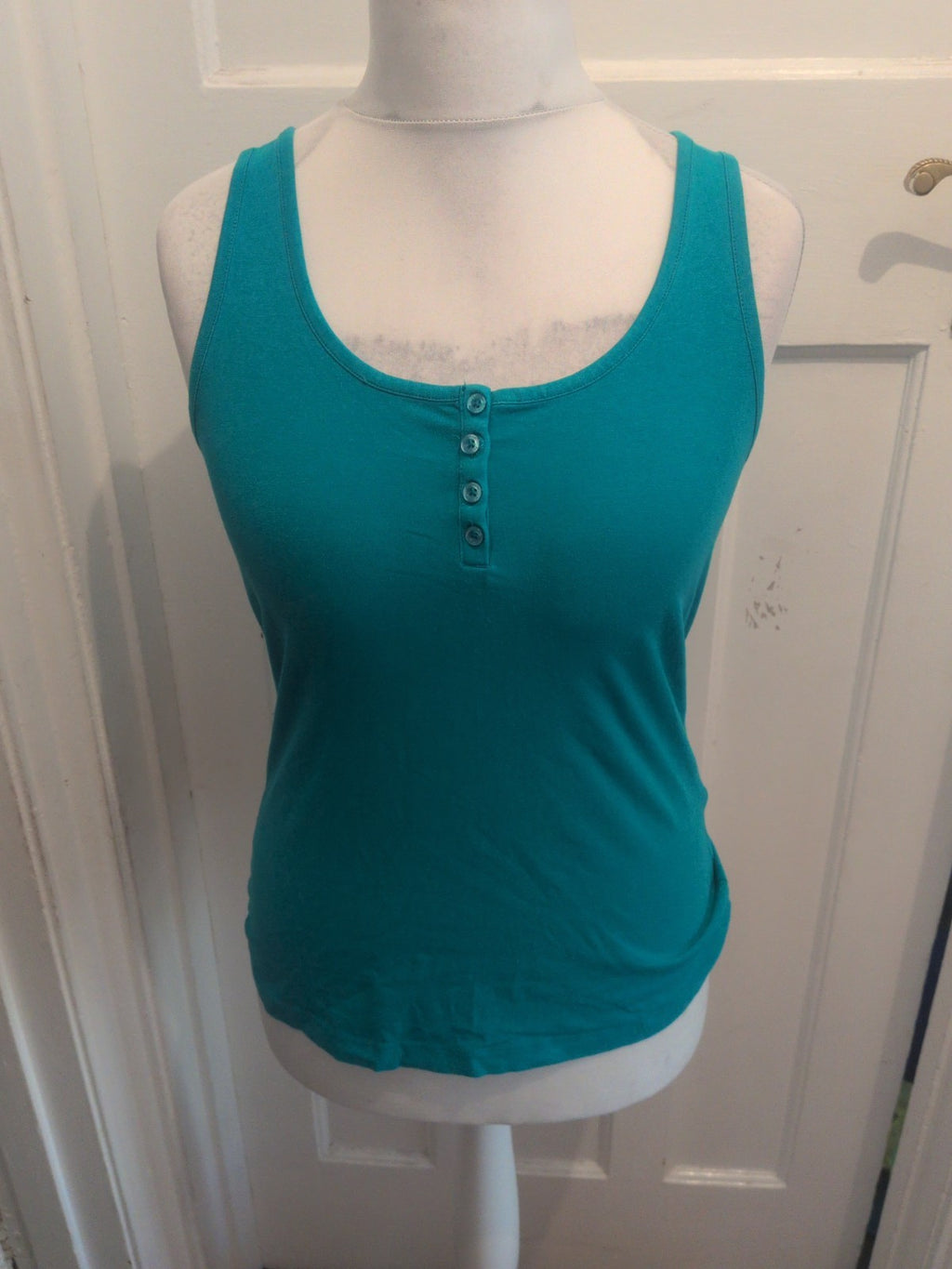 Esmara 14-16 Turquoise Pyjama Top Sleeveless