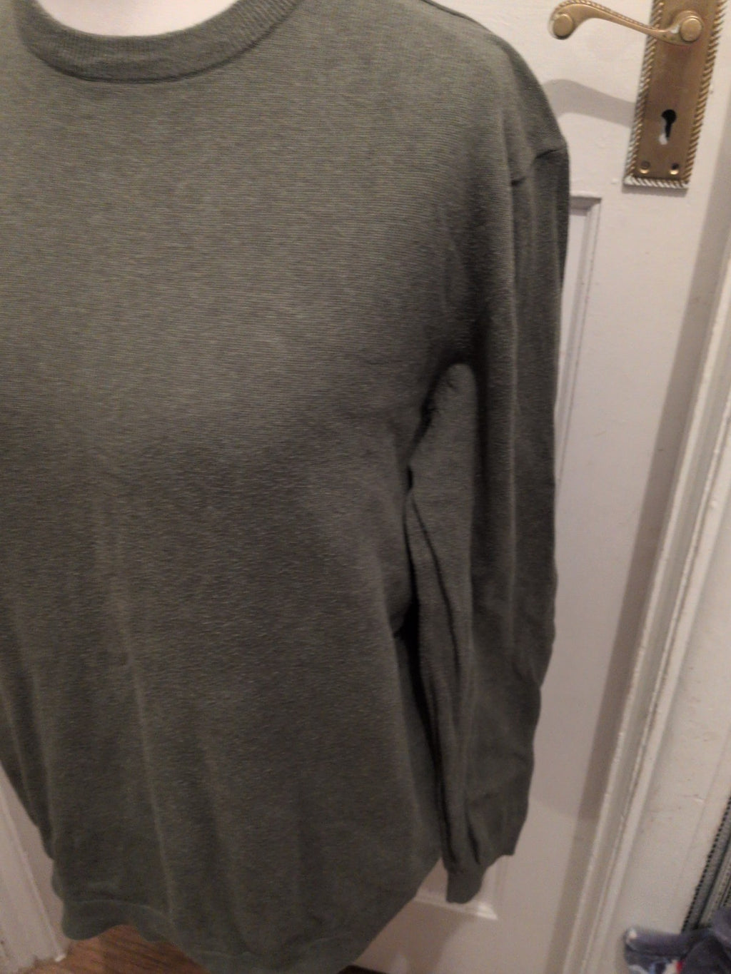 Tu Man Large Green Lightweight Pullover Jumper