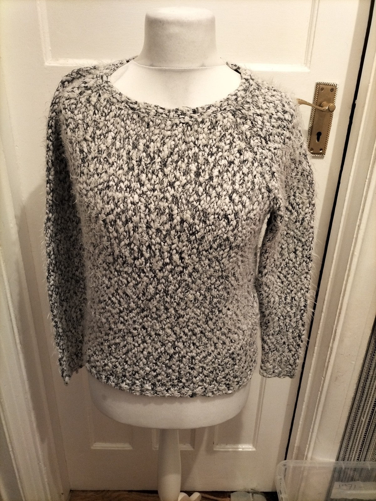 Ladies Selected Size XS Fluffy Fleck Jumper