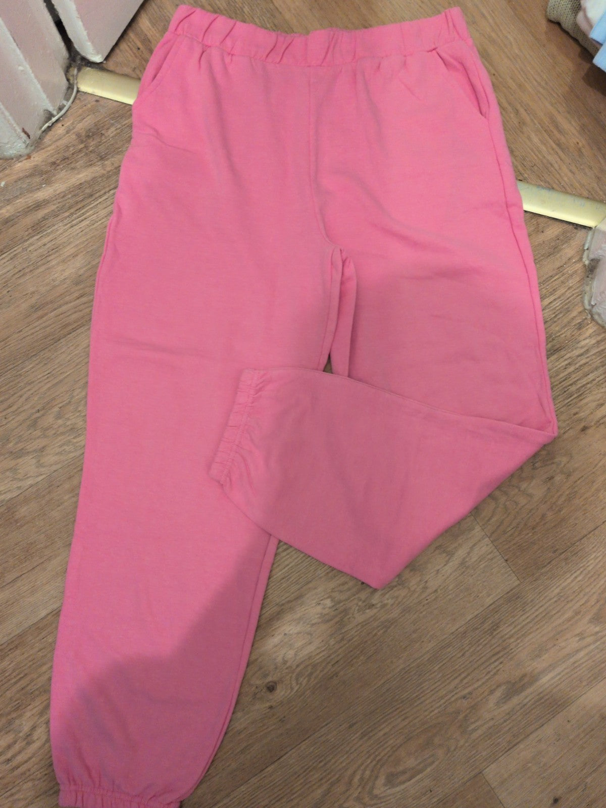 XL Pink Elasticated Joggers