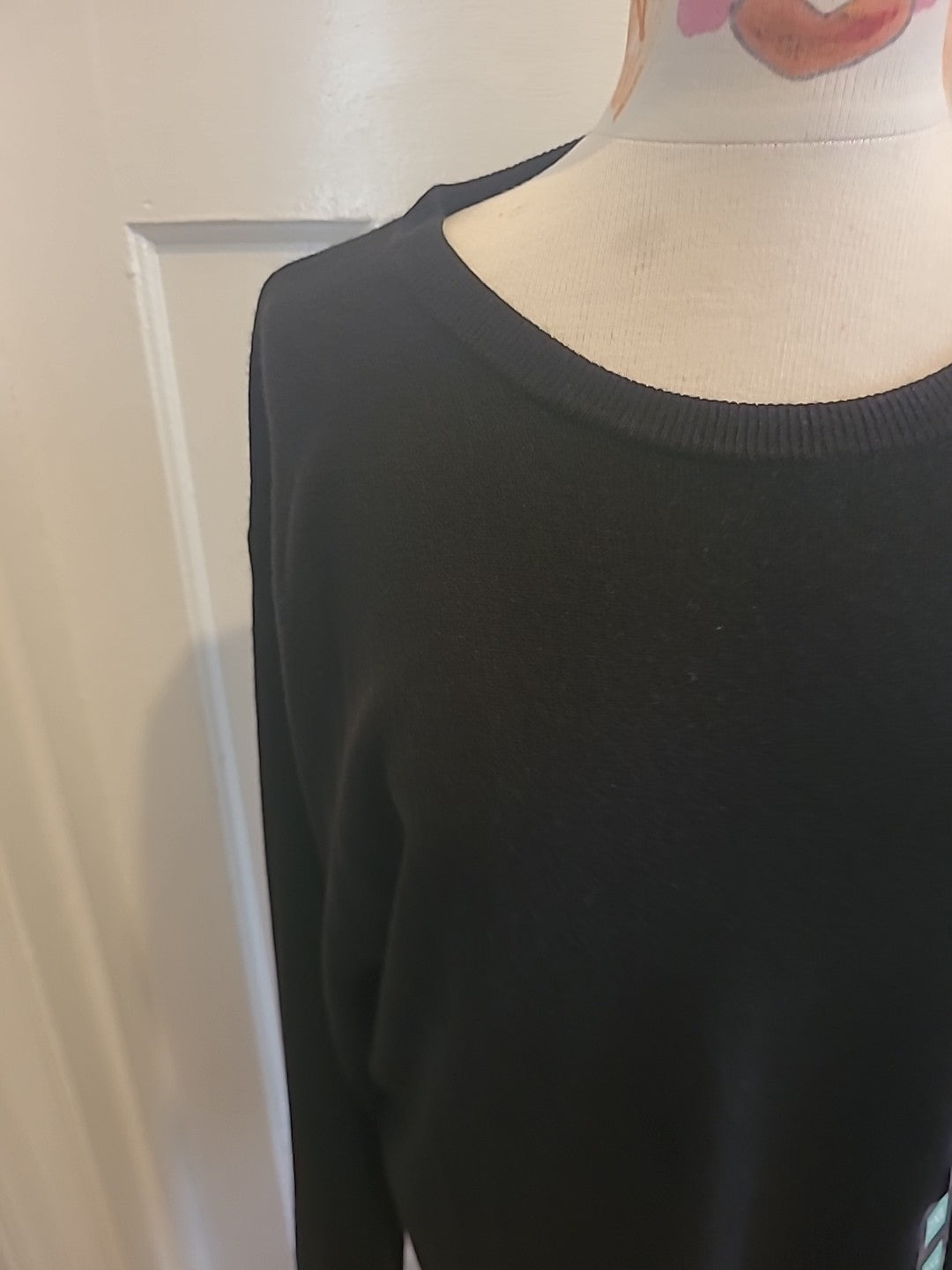 Brand New Mens Primark 2XL Black Pullover Jumper