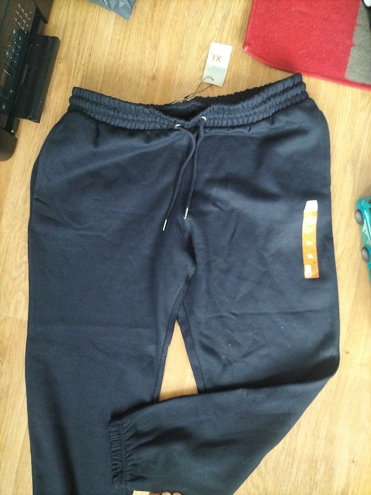 Brand New Mens Primark Size XL Black Joggers