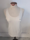 Under Armour Medium White Strappy Sleeveless T-shirt Ladies