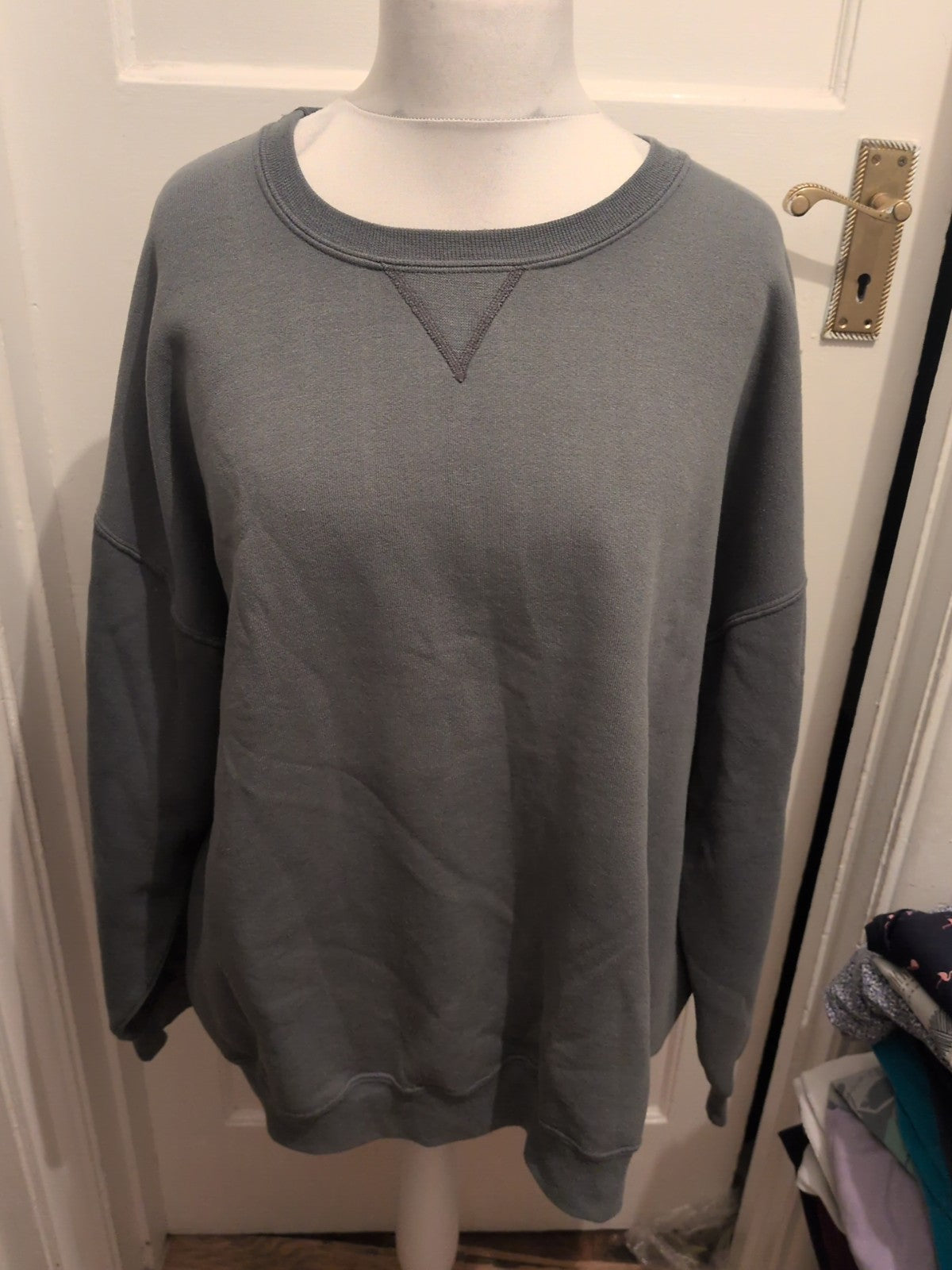 2XL Green Pullover Jumper