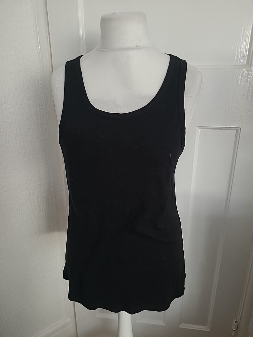 Mens Livergy Size 2XL** Looks Smaller Black Vest Top