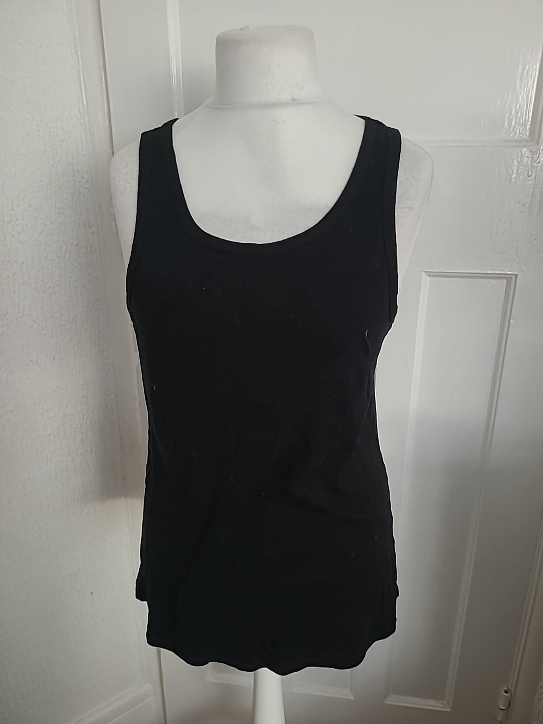 Mens Livergy Size 2XL** Looks Smaller Black Vest Top