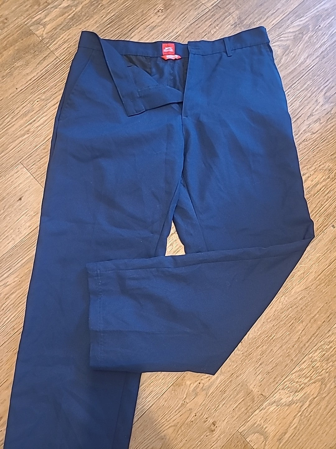 Mens Slazenger Size 34x29S Navy Trousers