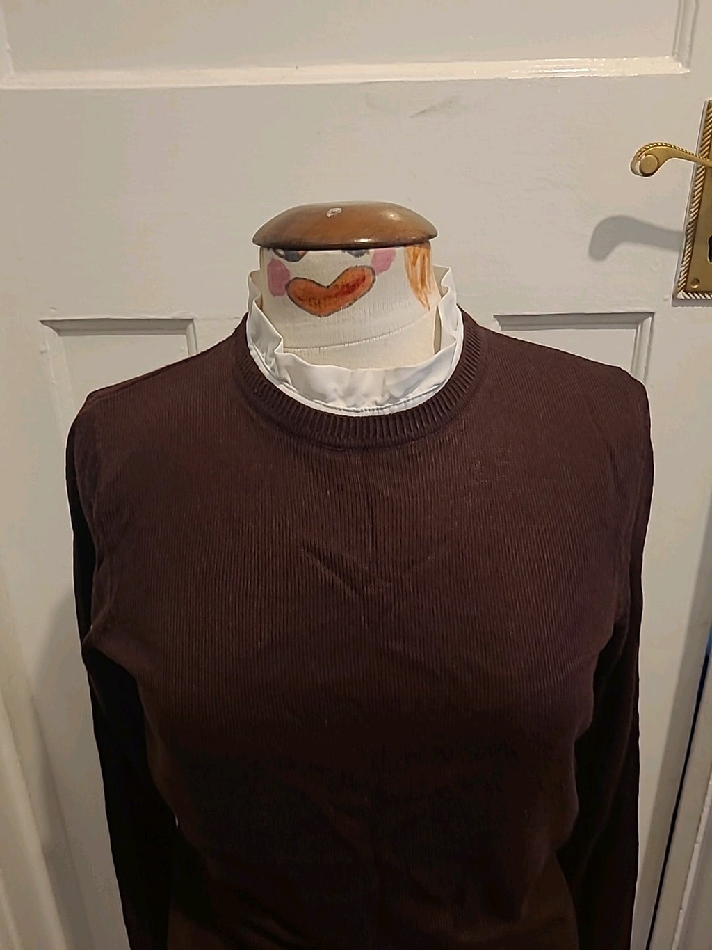 Ladies Dorothy Perkins Size 10 Purple Long Sleeve Blouse