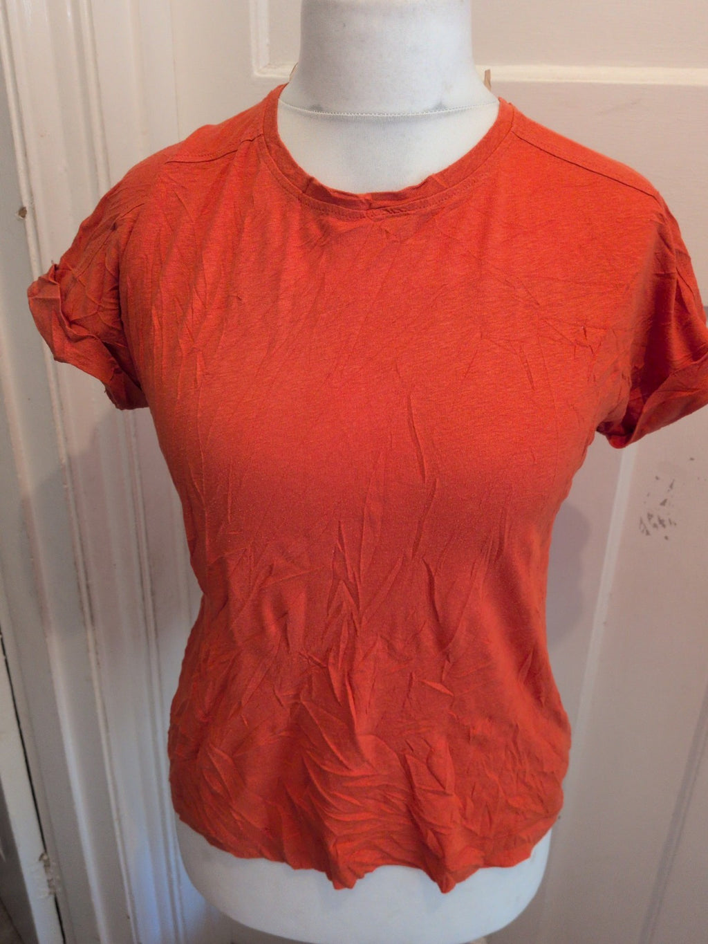M&S Collection 10 Orange Short Sleeve T-shirt