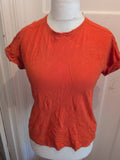 M&S Collection 10 Orange Short Sleeve T-shirt