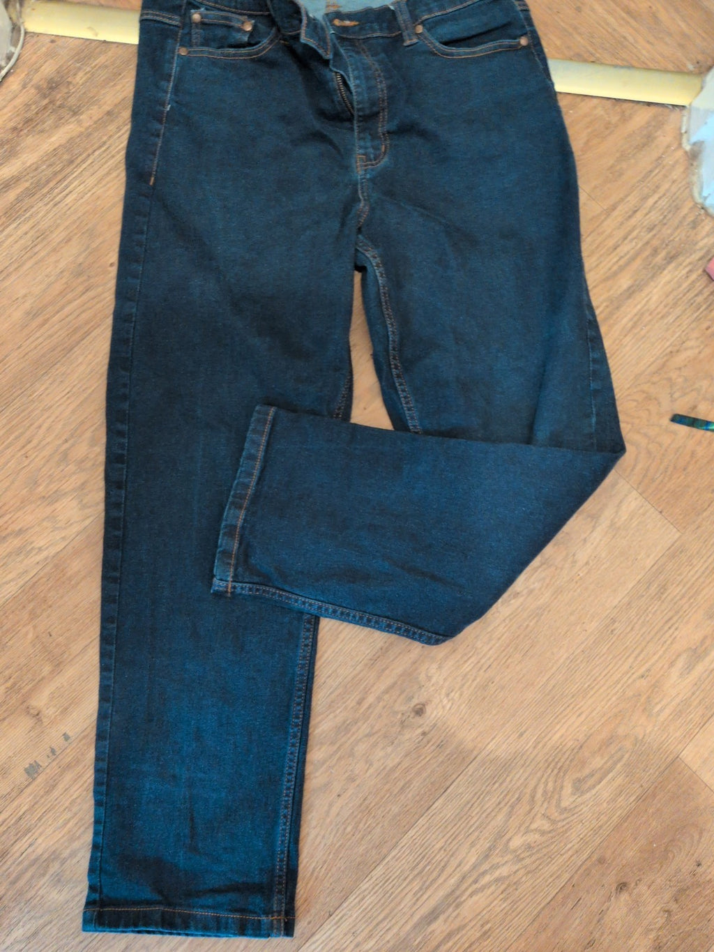 Cotton Traders 36" Straight Jeans