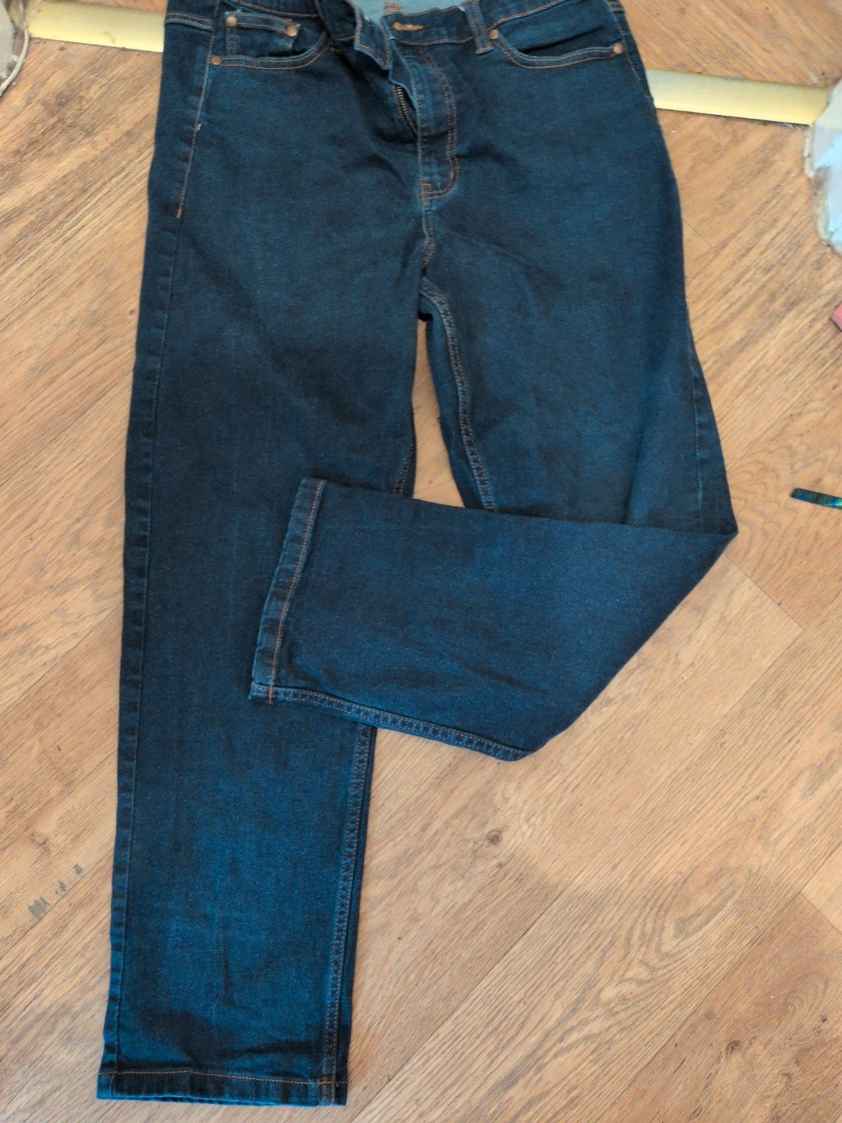 Cotton Traders 36" Straight Jeans
