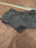 Hollister Xs Grey Elasticated Hot Pants