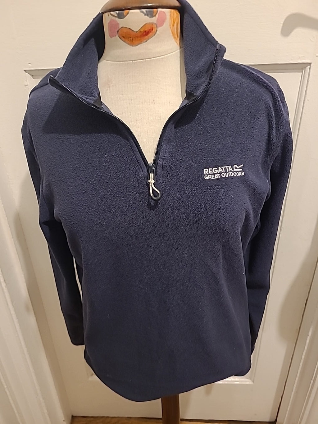 Mens Regatta Size Small Navy Pullover Jumper