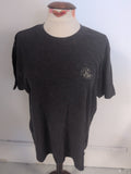 Atlas For Men Large Grey Short Sleeve T-shirt Bobbling