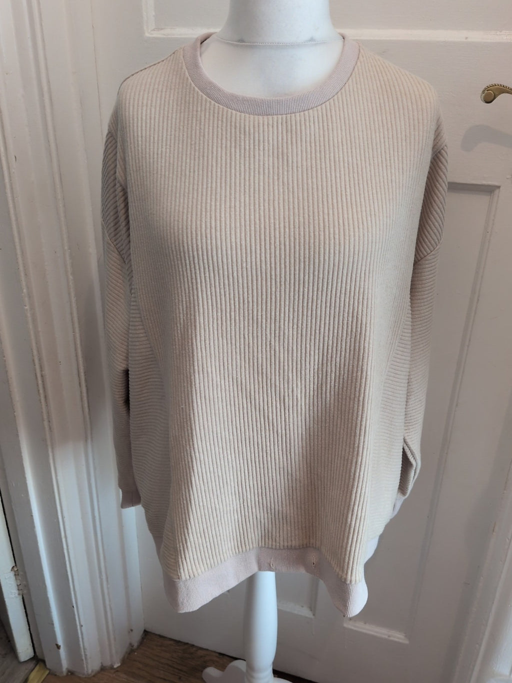 JD Williams 24 Beige Long Sleeve Pullover Jumper