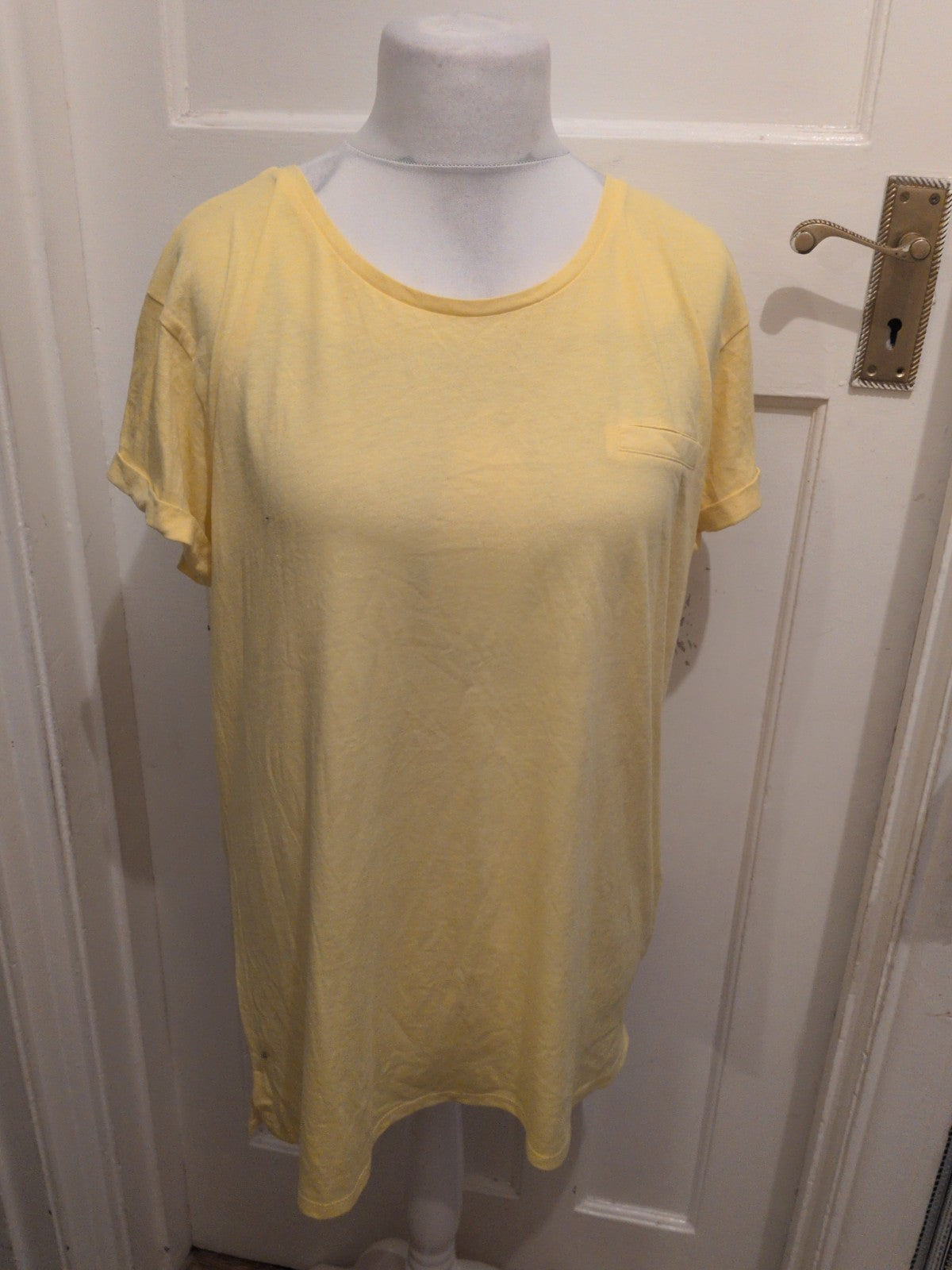 Yours 18 Yellow Short Sleeve T-shirt