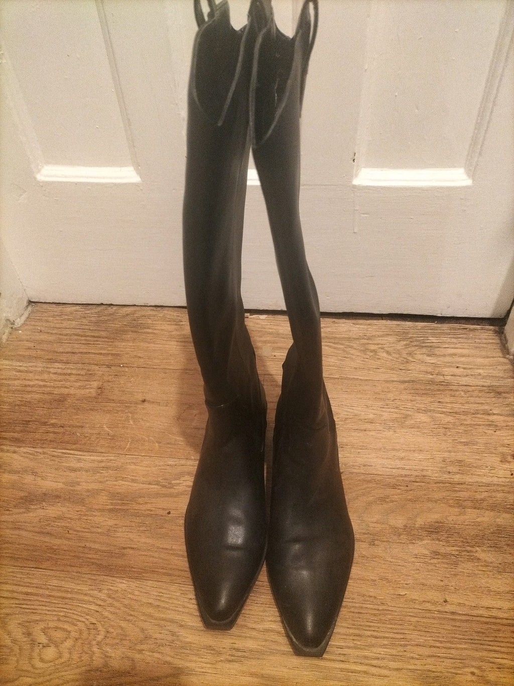 Ladies Bershka Size Euro 38 Black Boots