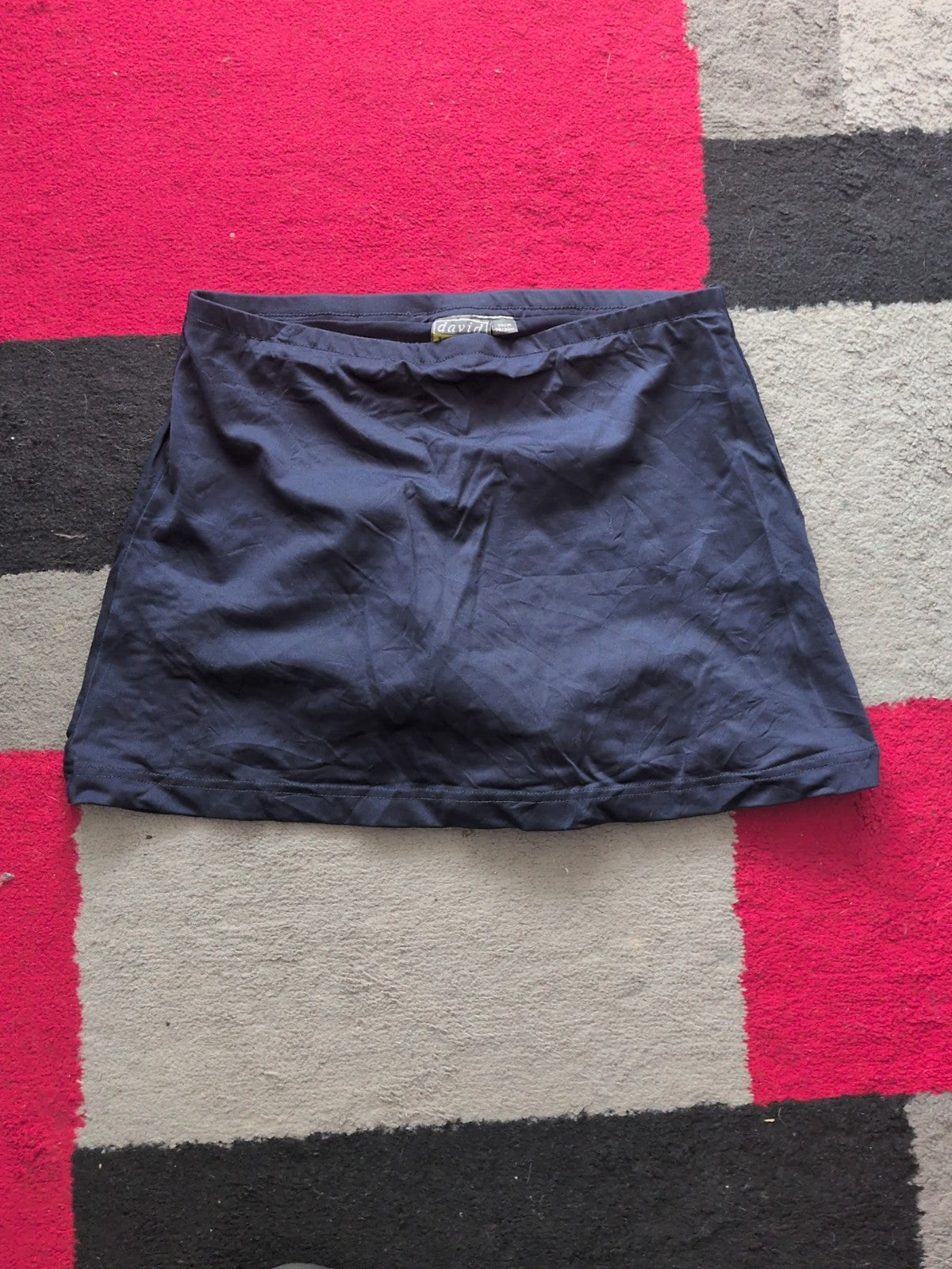 David Luke 28/30 Inch Navy Stretch Skort